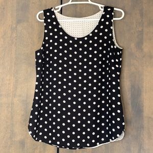 Chico’s reversible sleeveless top.